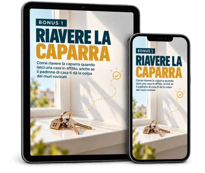 Bonus 1: Riavere la Caparra